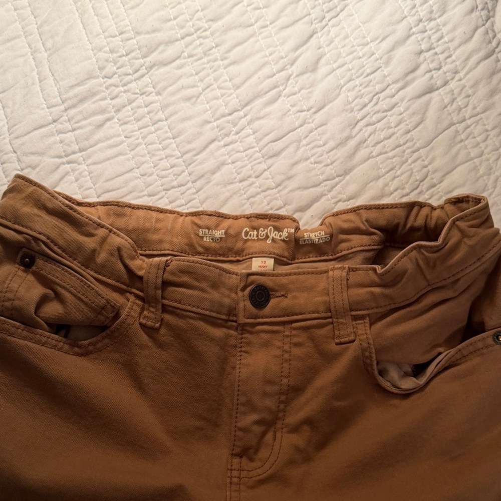 Cat & Jack Tan Casual Pants